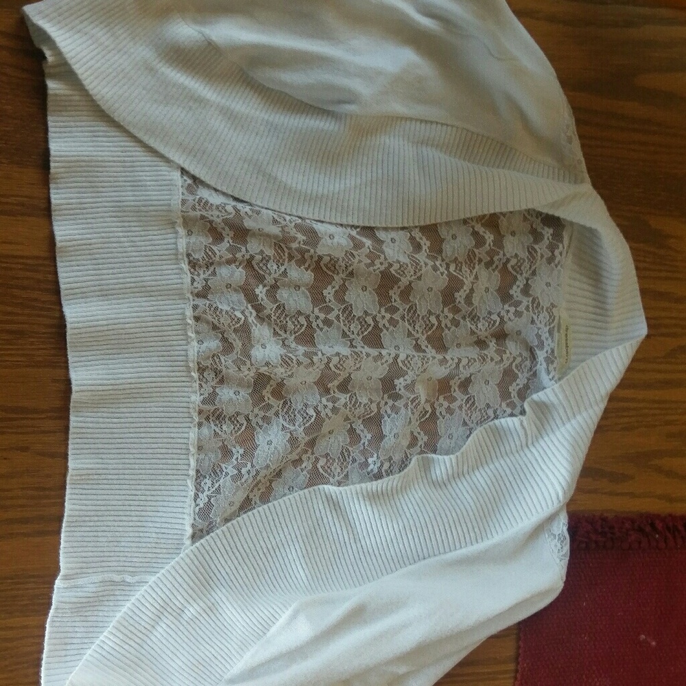 Dress and cardigan
